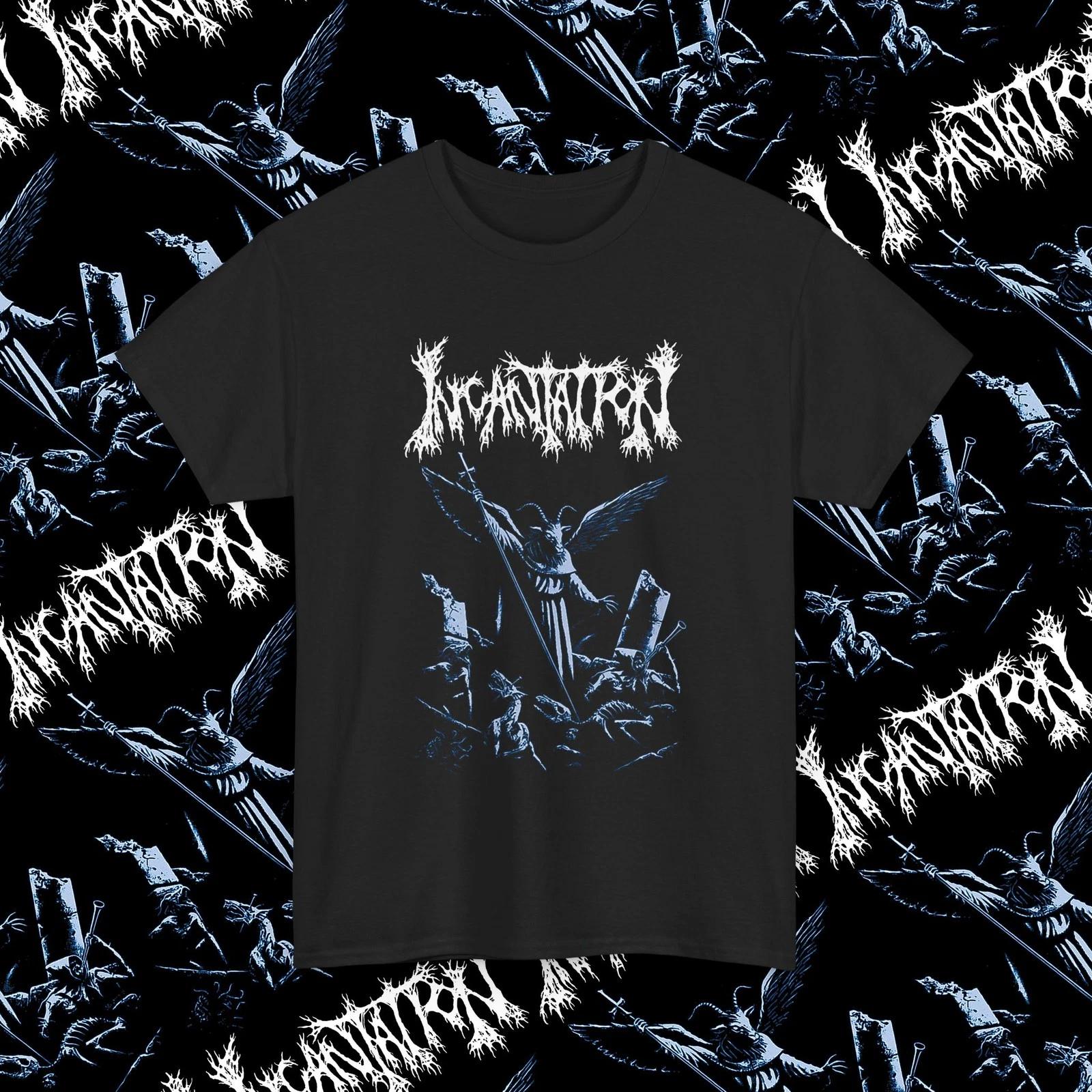 Incantation “Upon the Throne of Apocalypse” Death Metal Band T-Shirt 4XL