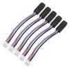 5PCS RC Crawler Battery Adapter Cable Female To Male PH2.0 3P Battery Extension Link Cable for RC
