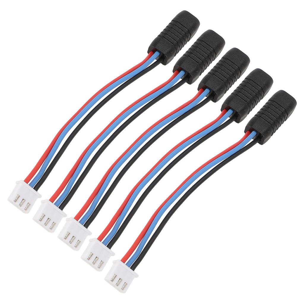 5PCS RC Crawler Battery Adapter Cable Female To Male PH2.0 3P Battery Extension Link Cable for RC