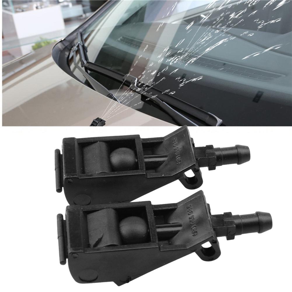 Car Front Windshield Washer Wiper Nozzle For Golf 5 4 MK4 GOL Washer Wiper Nozzle Sprinkler Nozzle Proper Fit 2pcs