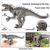 Children's Dinosaur Toy Set: King Kong, Tyrannosaurus Rex, Aurochs, Pachycephalosaurus, Spinosaurus, Therizinosaurus Model.