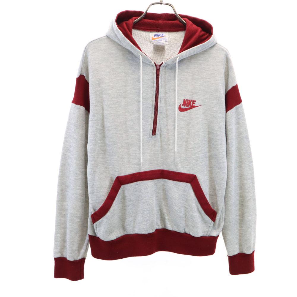 

NIKE 70s 80s Vintage Orange Tag Long sleeve Half zip Sweatshirts Men s Used