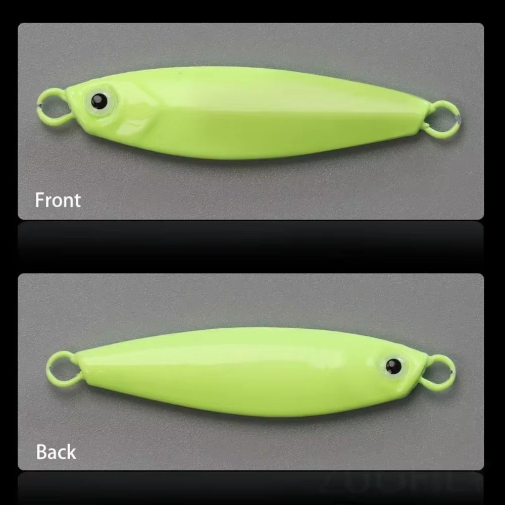 5Pcs Crank Hook Luminous Fishing Lures Hooks 5 Size Fishing Lures Kit Beach Boat Fishing
