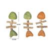 Creative Fish Bone Cat Toy Cat Chew Interactive Toys Kitten Cleaning Teeth For Cats Pet Supplies Accessories