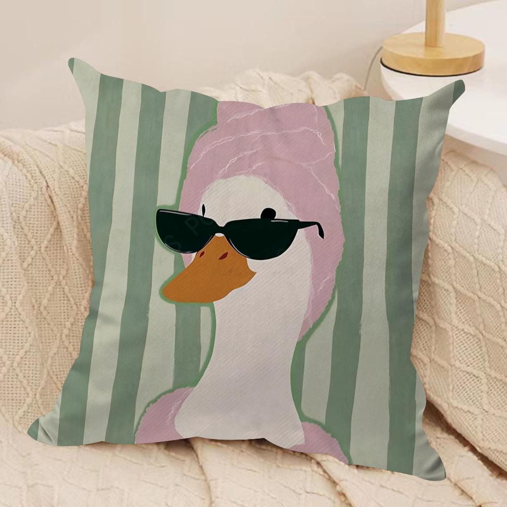 

Summer Simple Animals Dog Cushion Cover Silky Short Plush Invisible Zipper Dustproof Sofa Pillow Case For Home Decor 30x30cm