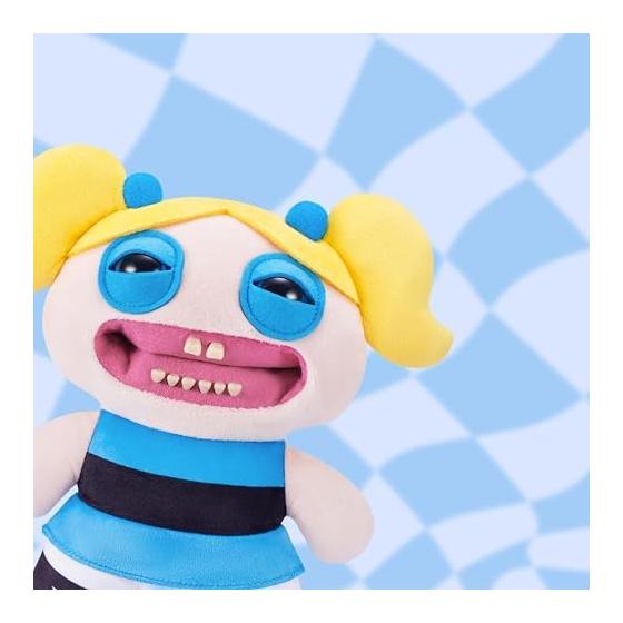 Fuggler The Powerpuff Girls Bubbles Plush Toy 15746B Genuine Product