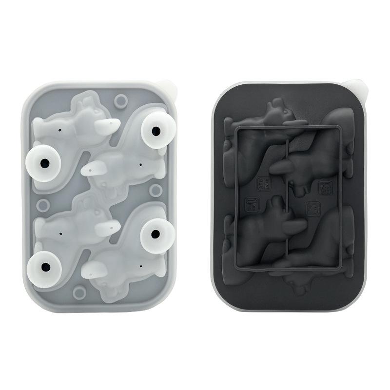 Corgi & Sausage Dog Silicone Ice Cube Tray - Food Grade, Easy Release