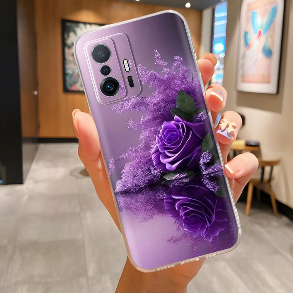 Pro pouzdro na telefon Xiaomi 11T Pro Módní Fantasy Průhledný Kryt Pro Xiaomi Mi 11T Pro Mi11T TPU Silikonové Kryty na Záda Odolné proti Pádu Funda