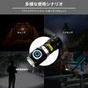WARSUN FXXF Rechargeable Magnetic Flashlight 1000 and Spinner Function LED Light Compact, High-Brightness Lumens, Malfunction-Proof,