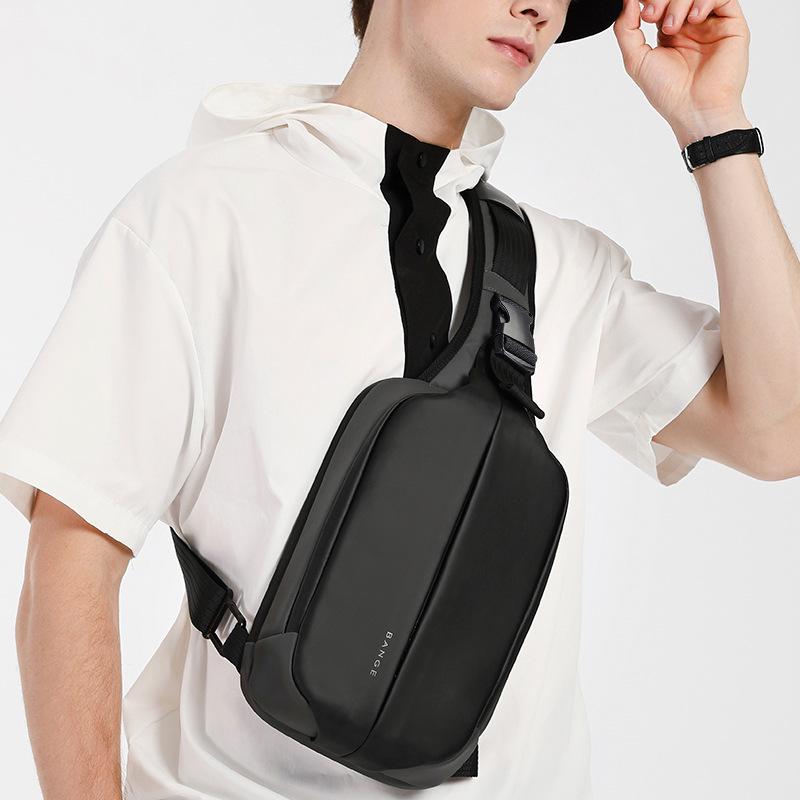 Bange Men's Korean Style Casual Outdoor Crossbody Chest and Shoulder Bag
