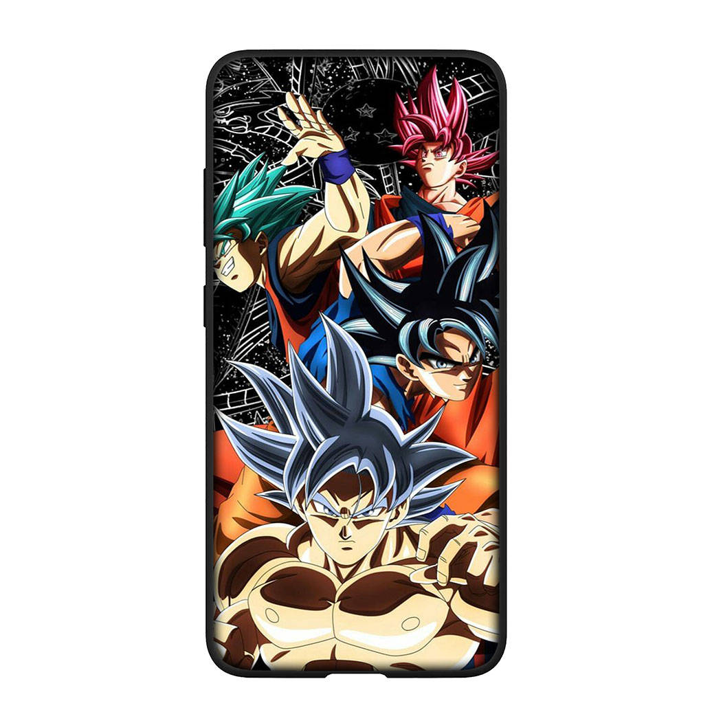 Phone Case for Samsung Galaxy S25 S24 S23 iPhone 16 15 Redmi Note 14 13 12 16E 11 Pro Max XR OPPO Moto Huawei Dragon Ball Goku DragonBall Super Cover