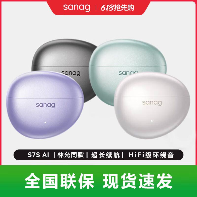 Sena S7S AI Bone Conduction Open-Ear Clip Headphones