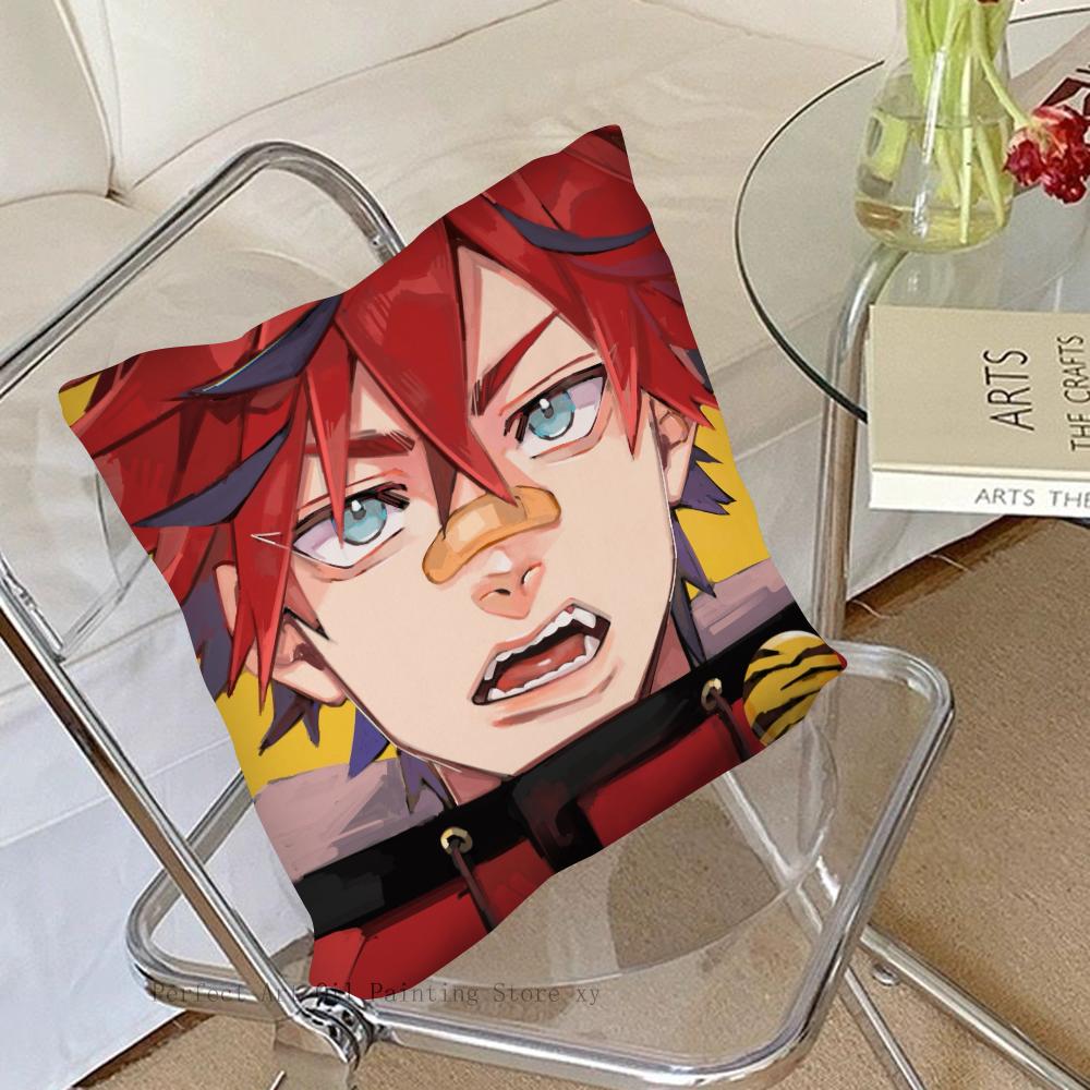 Manga G-Gokurakugai Pillow Case Square Pillow Bedroom Sofa Leisure Comfort Cushion Car Living Room Home Decoration 40X40