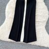 Summer Women Casual V-neck Sleeveless Single Breasted Knitted Sweater Long Midi Dresses