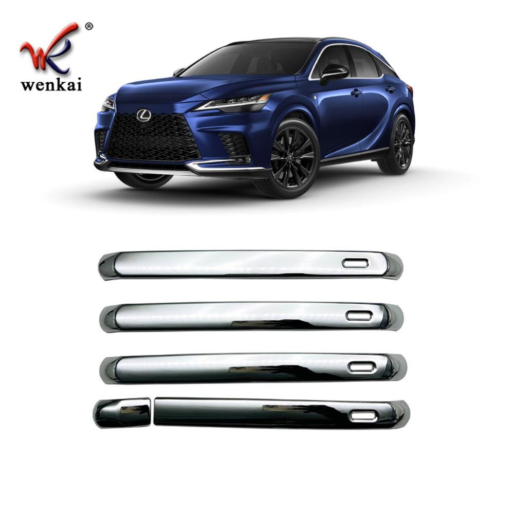 Car Exterior Chrome Accessories Door Handle Protect Cover Cap For Lexus RX