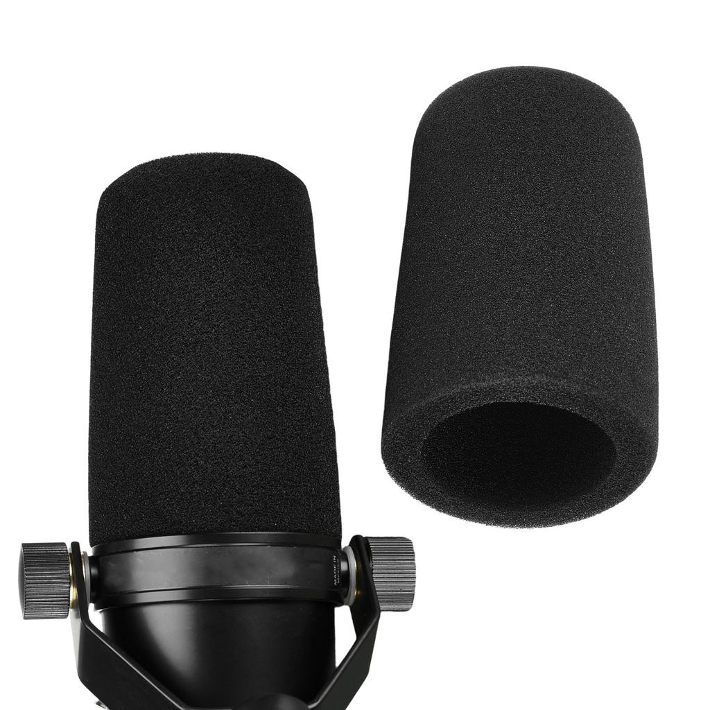Geräuschreduzierender Mikrofon-Bildschirm-Schwamm Geeignet für SM7B & SM7dB Perfekt für Broadcast- & Studio-Umgebungen