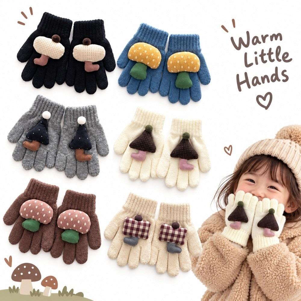 1 Pair Cute Kids Gloves Breathable Toddler Gloves New Winter Gloves  Winter Season