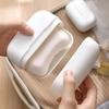 Leakproof Soap Case For Bathroom And Travel Plastic Soap Container with Drainage Design Prevents Mess for Business Trip