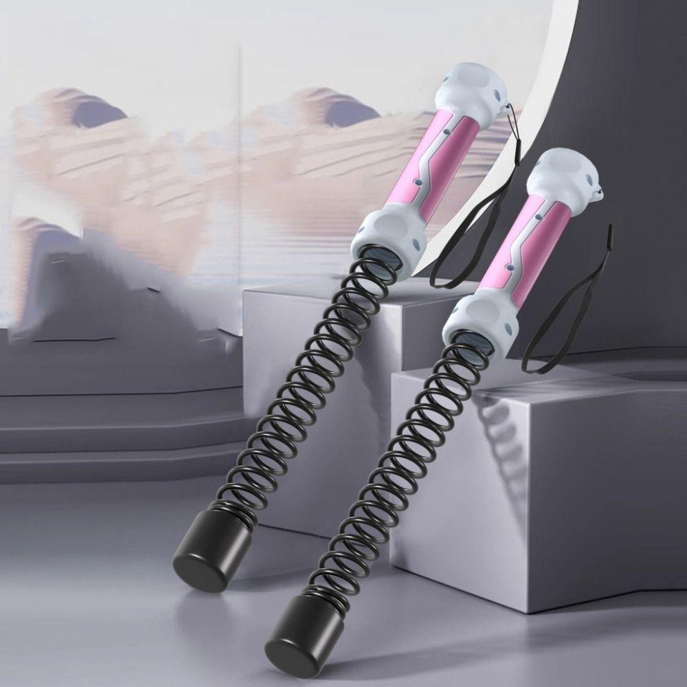 1 pair Stainless Steel Gym Battle Rope Replacement Spring Arm Strength Rope  Exercises Expander