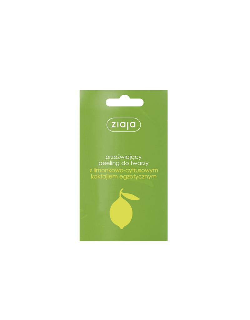 Ziaja peeling do twarzy limonkowo-cytrusowy saszetka 7 ml / 9505
