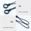 Praktisches Lanyard-Kordel Farbakzent für Schlüssel Handys Taschenlampen Outdoor-Werkzeug Einfache Befestigungsmethode