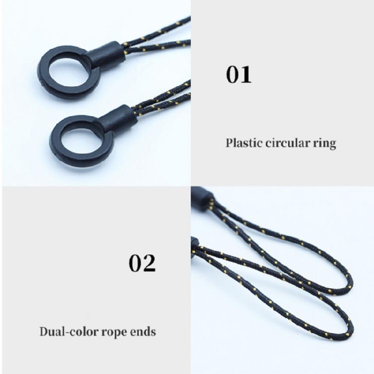 Praktisches Lanyard-Kordel Farbakzent für Schlüssel Handys Taschenlampen Outdoor-Werkzeug Einfache Befestigungsmethode