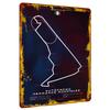 Autodromo Hermanos Rodriguez Mexico City Track Map Metal Tin Sign Home Decor Wall Art