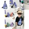 Stylish 2022 Kids Chest Bag For Boys With Trendy Checkerboard And Smile Design In Versatile Colors