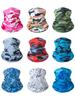 Slim Camouflage Neck Gaiter & Face Mask: Unisex, Dustproof, Breathable Ice Silk