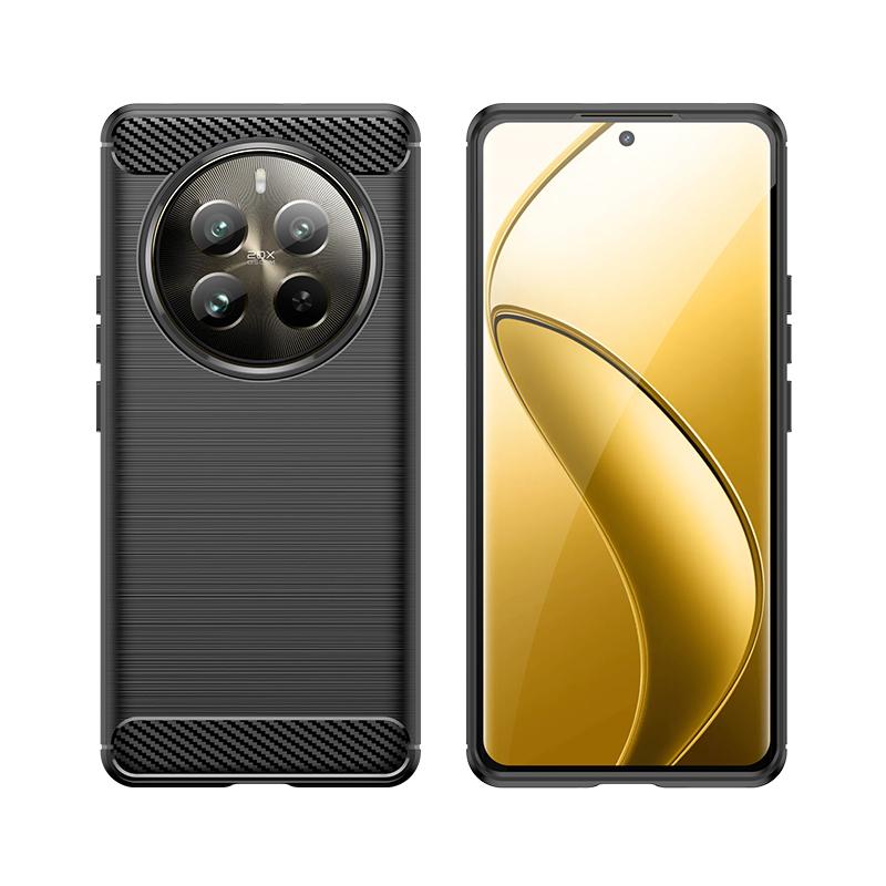 Für Realme 12 Pro Plus Hülle Schutzhülle Realme 12 Pro Plus Hülle Gummi Stoßfest TPU Handyhülle Realme 12 Pro Plus Hülle