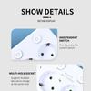 Independent Switch EU Plug Outlet Wall Mounted Power Strip Portable Wall Power Socket  Office Use