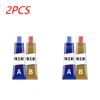 1-5X Super Strong Metal Repair Glue Welding High Temperature Resistant AB Glue Metal Plastic Filler Epoxy Adhesive Sealant