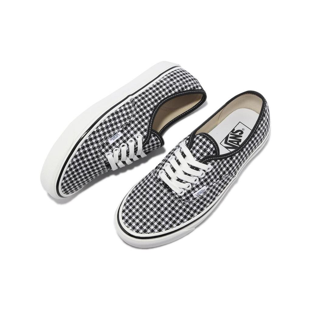 Vans Autêntico 44 DX Anaheim Factory - OG Houndstooth Tênis Unissex Creme Marshmallow Preto VN0A4BVYYER
