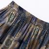 Sommer Weite Hosen Damenkleidung Übergröße Lässig Locker Vintage High Waist Hosen