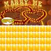 1/12//48PCS Flameless Led Candle Christmas Wedding Party Decoration Table Lamp Heart-shape Electronic Battery-Power Tealight Candles