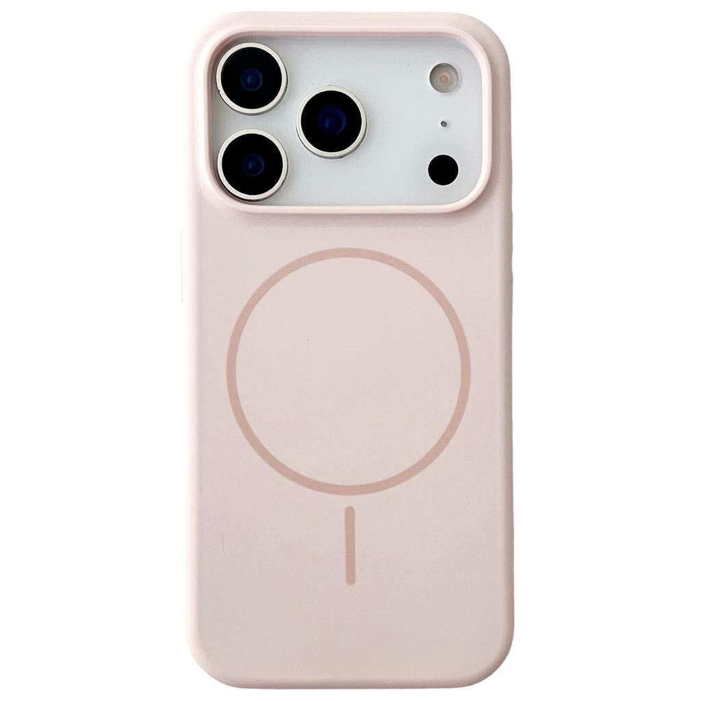 For iPhone 17 Pro Case Compatible with MagSafe Liquid Silicone Anti-Drop Phone Cover