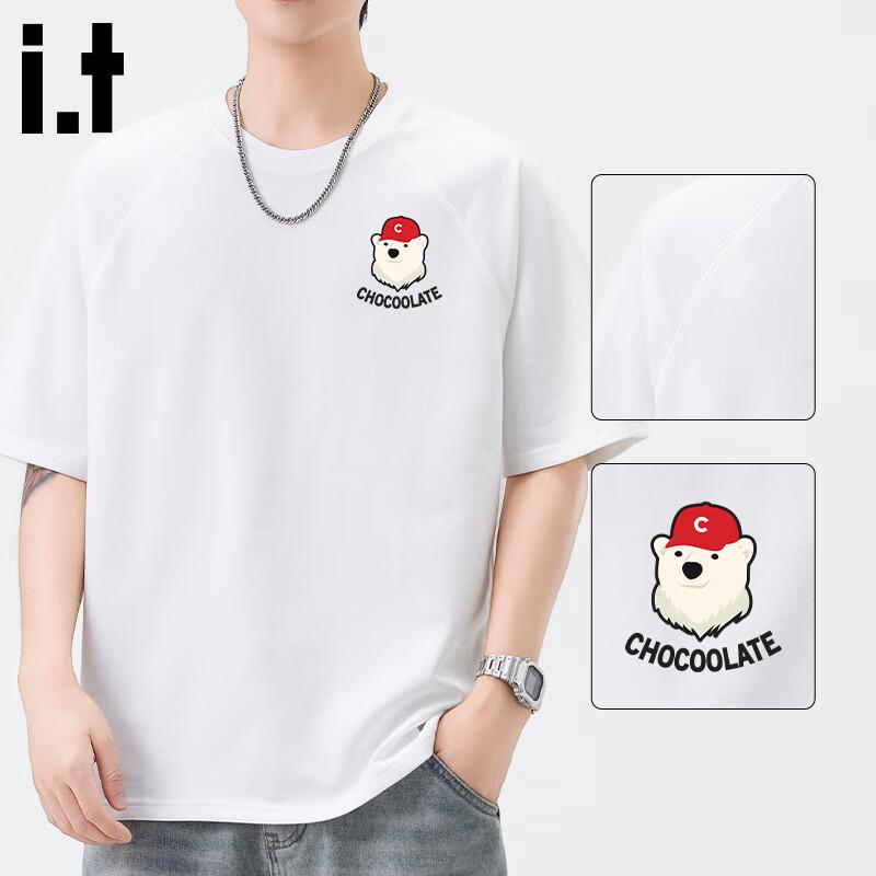 :CHOCOOLATEit Men s Loose Short Sleeve T-Shirt L