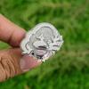 925 Silver Natural African Amethyst February Birth Solitaire Mother Boho Ring