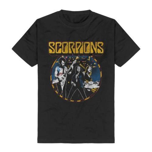 Men s Scorpions Big City Tee T-shirt Small Black 2XL