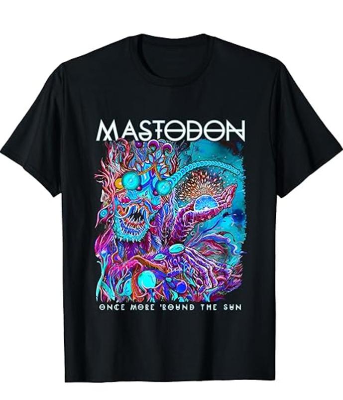 Once More Round The Sun Mastodon Tshirt Black Unisex ALl Size Gift Xmas AC247
