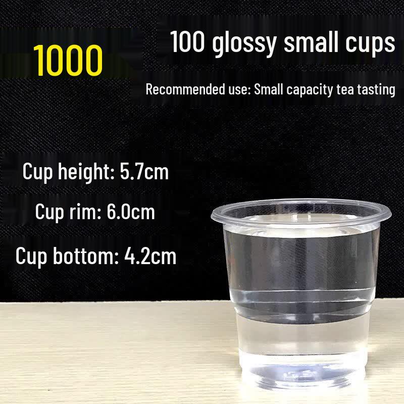 Thickened Disposable Transparent Plastic Airline Cups