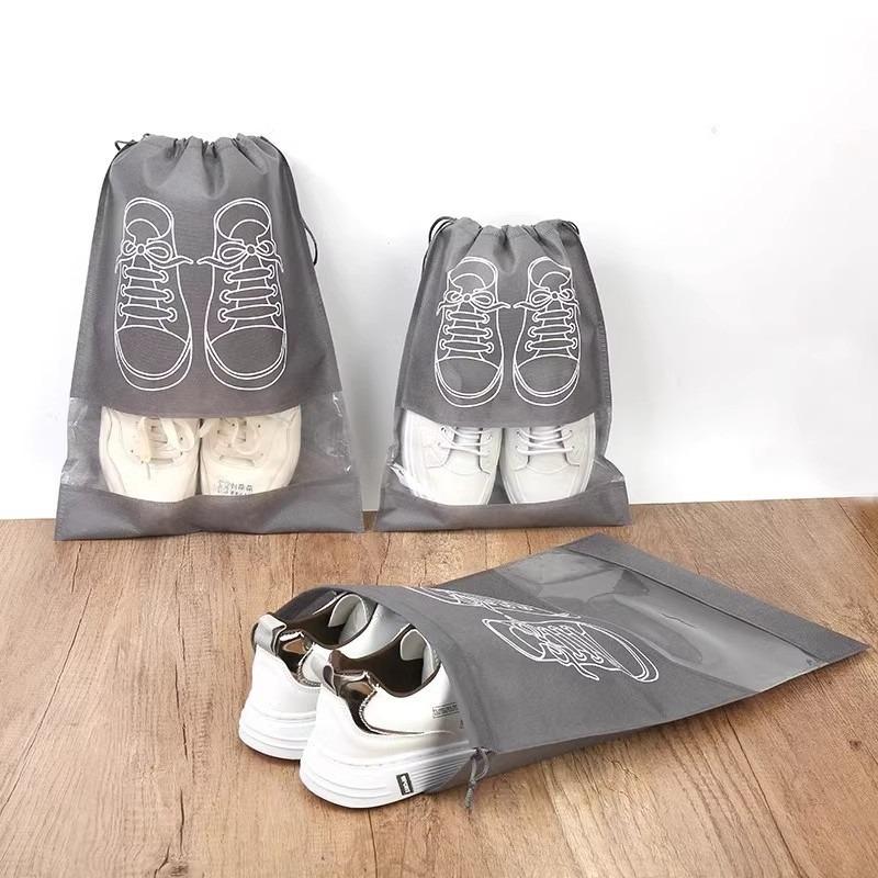 Shoe Storage Bag - Travel Essential - Dust-proof Transparent Travel Shoe Covers - Shoe Covers for Preventing Moisture and Mold 1pc 468₽