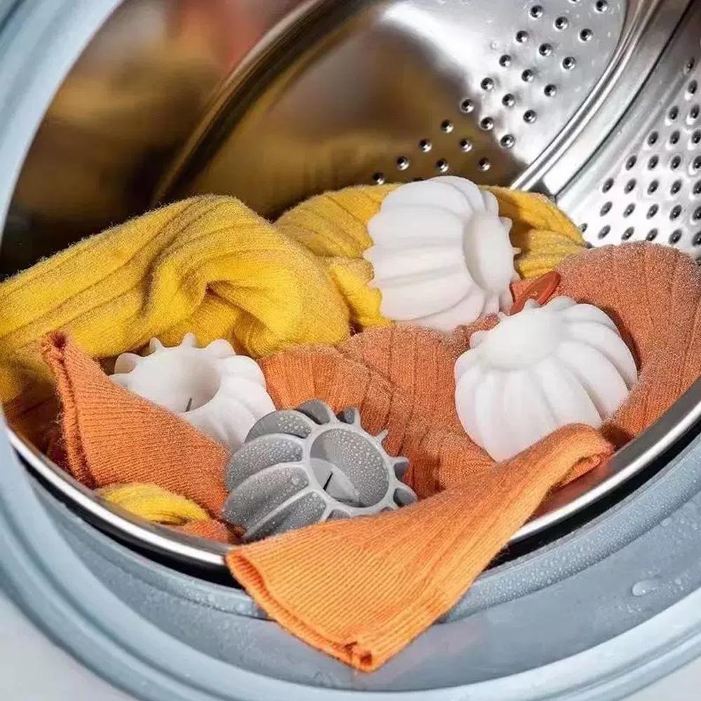 Laundry Ball Reusable Silicone Clothes Hair Cleaning Tools Pet Hair Remover Washing Machine Cat Hair Catcher Laundry Ball