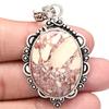 Pendant Wild Horse Jasper Gemstone Handmade Mother's Day Silver Jewelry 2.25
