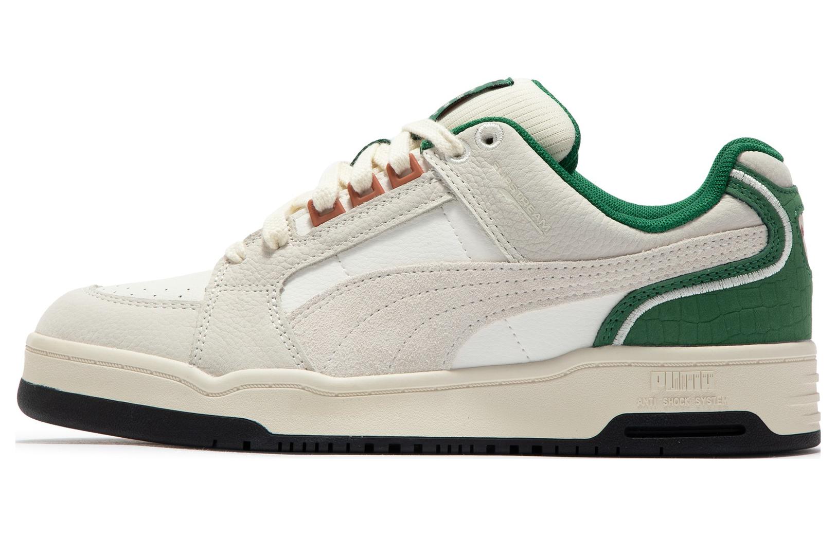 

PUMA Slipstream Lo Fg Warm White Vine Green 389468-01 35.5