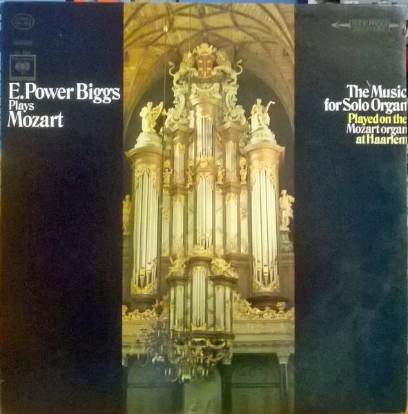 

LP Record E. POWER BIGGS WOLFGANG AMADEUS M E. Power Biggs Plays Mozart The Mu MS6856 Columbia Master 1966 Germany Classical Used