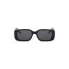 Dior Rechteckige Sonnenbrille mit Logo-Dekor Unisex-Sonnenbrille Schwarz WLDRS2UR_10A0