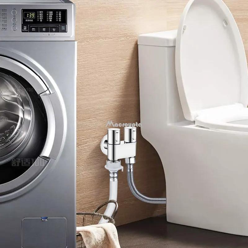 Alloy/Brass Filling Angle Valve Wall Mount Out Water Cleaning Toilet  Accessories Sprayer for Bathroom Accessories Water Stop