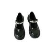 Mary Jane Women's Single Shoes 2024 Spring Summer New Style Korean Version Retro Soft Comfortable Anti-Slip Small Leather Shoes