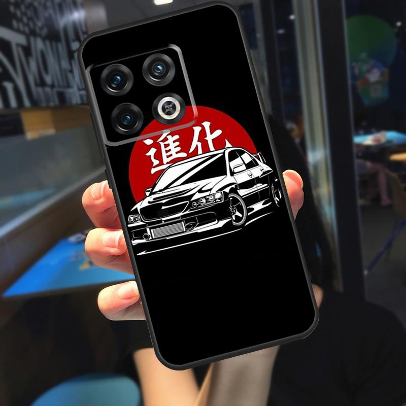 Carcasă pentru mașină sport JDM Japonia pentru OnePlus Nord 2 2T CE N10 N20 N300 OnePlus 9 Pro 10 Pro 8T 9R 9RT 10T Ace Cover